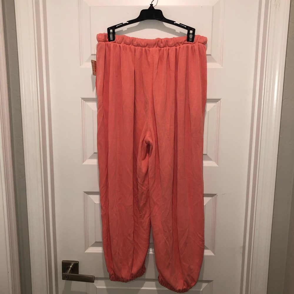 New FP Movement Free People Coral Momentum Ballon Harem Pants Joggers sz M - Picture 9 of 11
